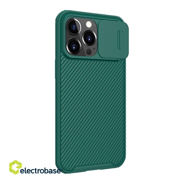 Nillkin CamShield Pro case for iPhone 13 Pro (deep green) image 5