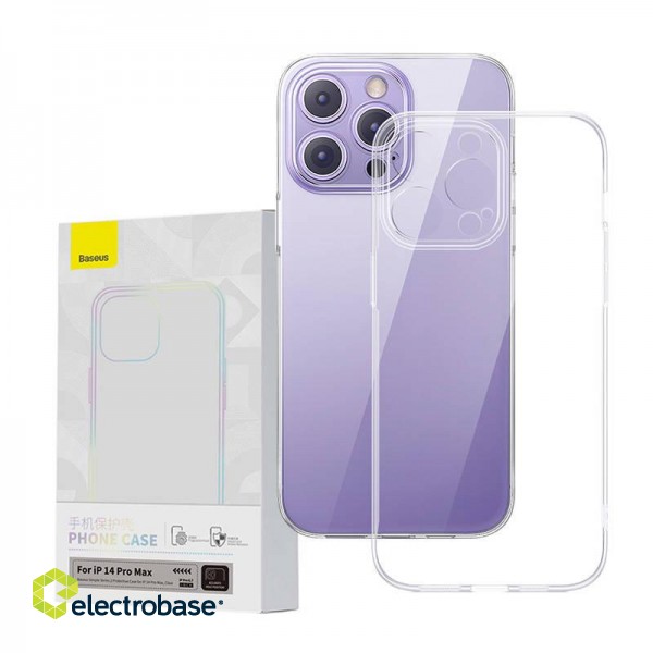 Transparent Case Baseus Simple for iPhone 14 Pro Max image 1