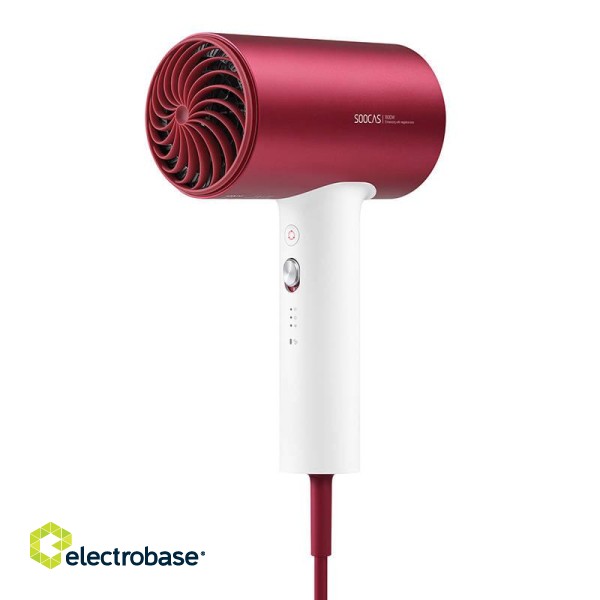 Hair dryer Soocas H5 (red) paveikslėlis 1