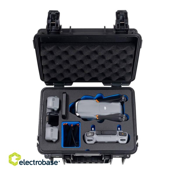 Case B&W type 3000 for DJI Air 3 (black) paveikslėlis 5