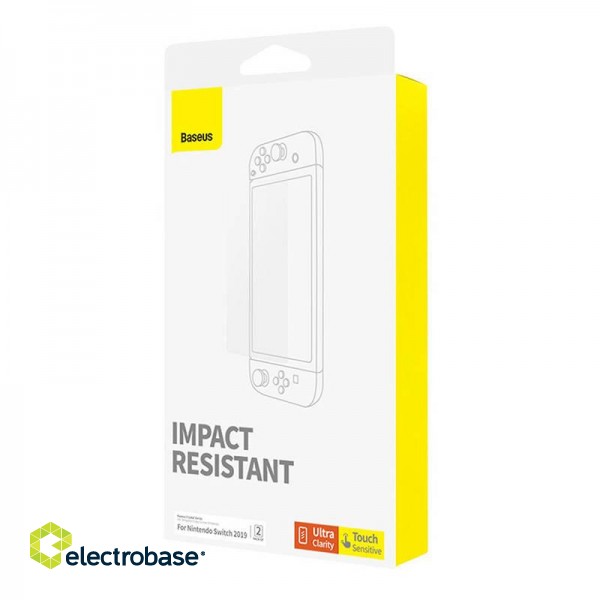 Tempered Glass Baseus Screen Protector for Nintendo Switch 2019 image 6