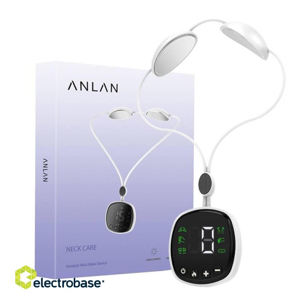 Pendant EMS Relax Warm Compress Neck Massager ANLAN 09-AAMY02-02A image 1