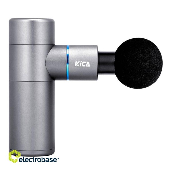 Vibrating gun massager KiCA K1 (grey) фото 1