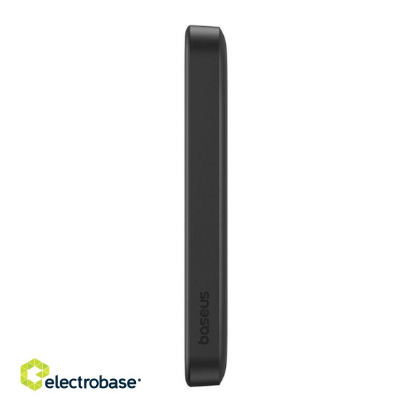 Magnetic Mini Powerbank Baseus 5000mAh, USB-C 20W (black) фото 6