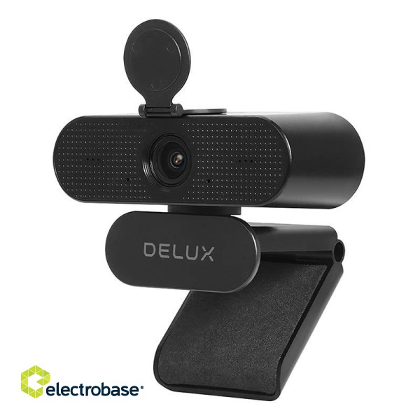 Web Camera with micro Delux DC03 (Black) image 1