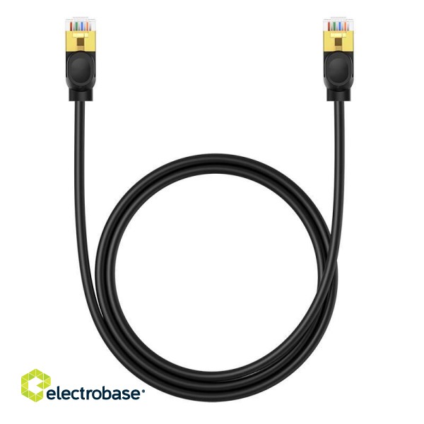Baseus Cat 7 Gigabit Ethernet RJ45 Cable 1m black image 6