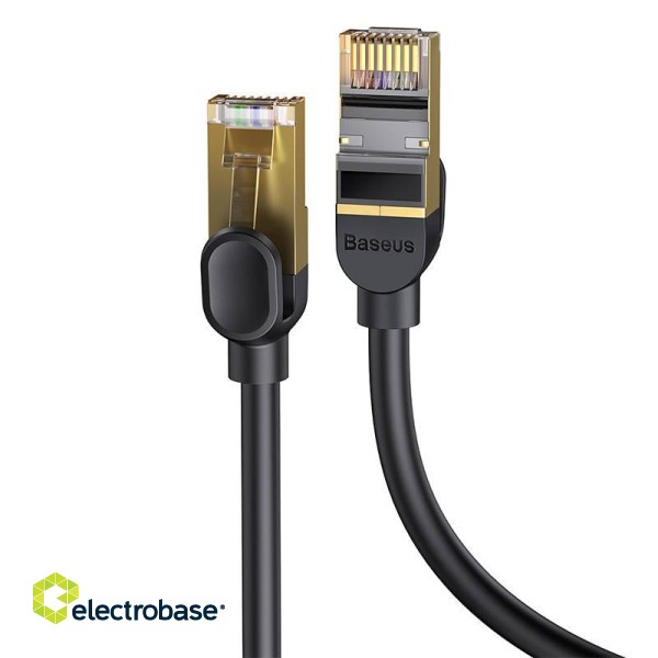 Baseus Ethernet RJ45, 10Gbps, 20m network cable (black) фото 4