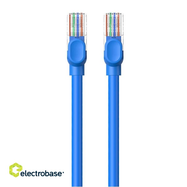 Round Cable Baseus Ethernet RJ45, Cat.6, 1m (blue) image 3