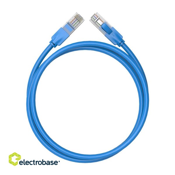 Network Cable UTP CAT6 Vention IBELD RJ45 Ethernet 1000Mbps 0.5m Blue image 2