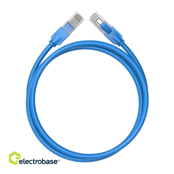 Network Cable UTP CAT6 Vention IBELH RJ45 Ethernet 1000Mbps 2m Blue image 2