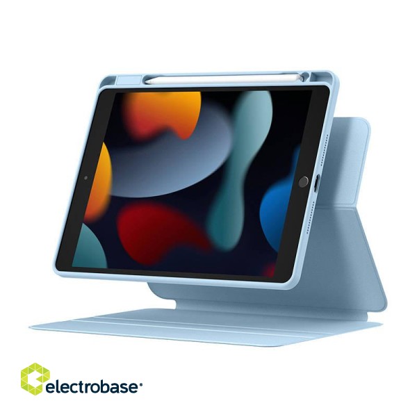 Baseus Minimalist Series IPad 10.2" Magnetic protective case (blue) paveikslėlis 3