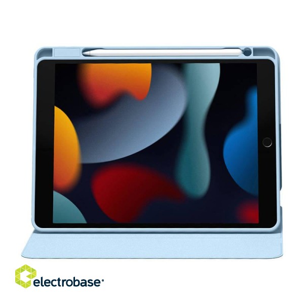 Baseus Minimalist Series IPad 10.2" Magnetic protective case (blue) paveikslėlis 4