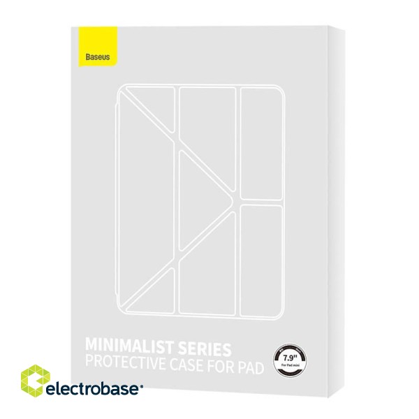 Baseus Minimalist Series IPad Mini 4/5 7.9" protective case (black) image 7