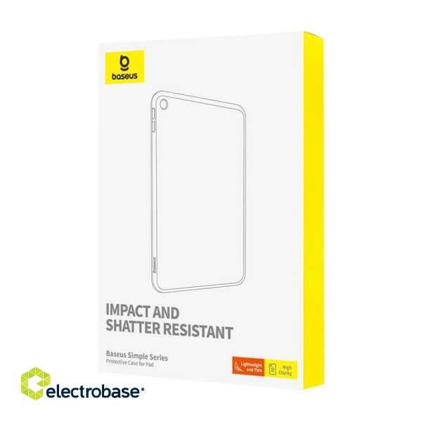 Baseus Simple Series iPad Pro (2017) protective case (clear) image 3