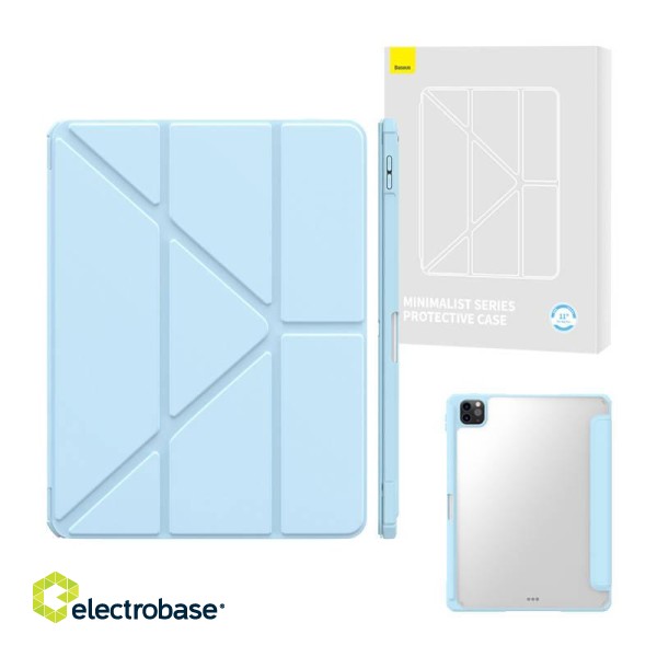Protective case Baseus Minimalist for iPad Pro (2018/2020/2021/2022) 11-inch (blue) фото 1
