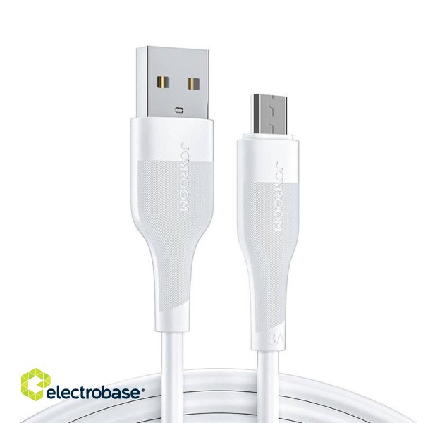 Micro Charging Cable 3A 1m Joyroom S-1030M12 (white)