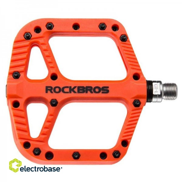 Platform Pedals Rockbros 2018-12AOR (Orange) image 1