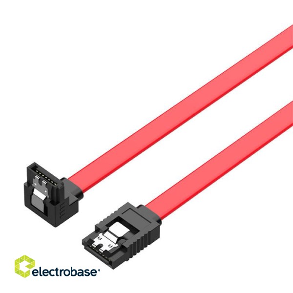Cable SATA 3.0 Vention KDDRD 6GPS 0.5m (red) фото 2