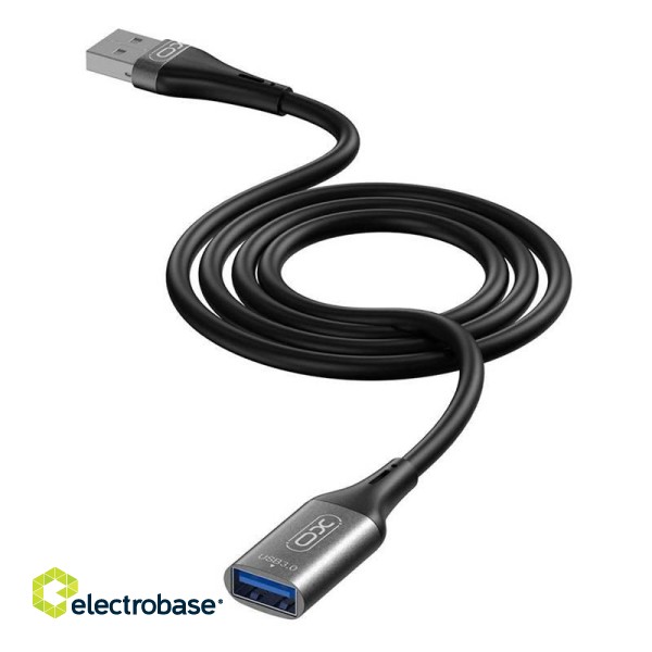 Cable / Adapter USB do USB 3.0 XO NB220, 2m (black) paveikslėlis 2