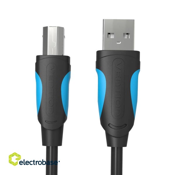 Printer cable USB 3.0 A to USB-B Vention VAS-A16-B150 1,5 m Black paveikslėlis 1