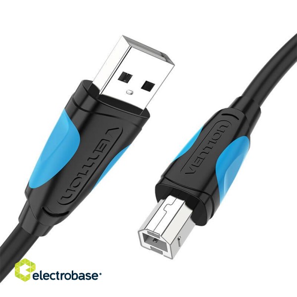 Printer cable USB 3.0 A to USB-B Vention VAS-A16-B150 1,5 m Black image 4
