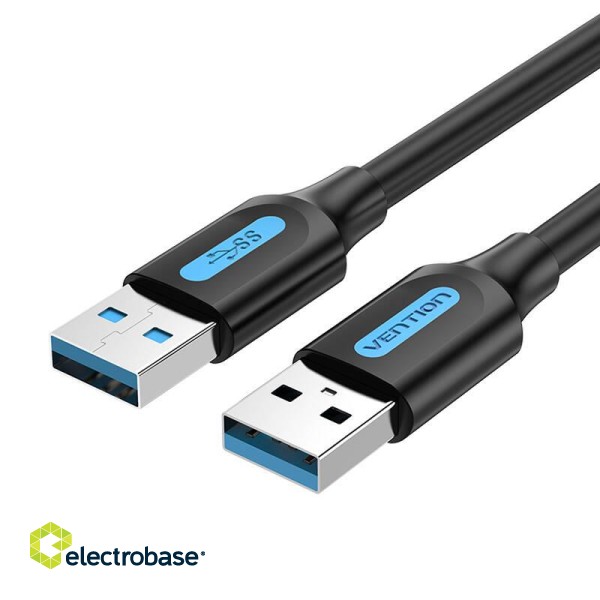 USB 3.0 cable Vention CONBF 2A 1m Black PVC image 3