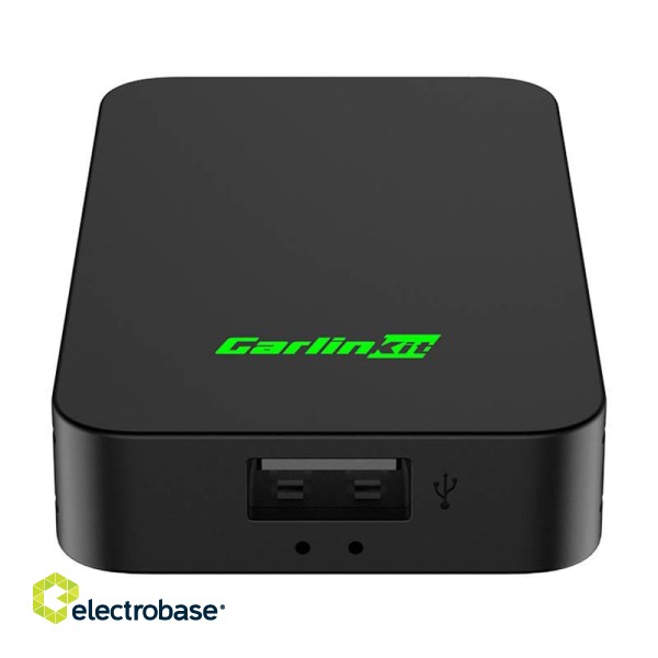 Carlinkit 2AIR wireless adapter Apple Carplay/Android Auto (black) paveikslėlis 3