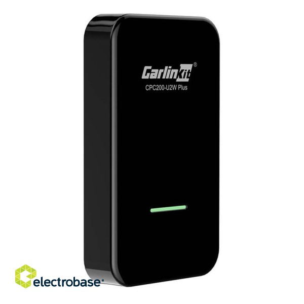 Carlinkit U2W Plus wireless adapter Apple Carplay (black) фото 2