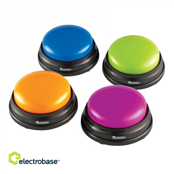 Answer Buzzers (Set of 4) Learning Resources LER 3774 фото 2
