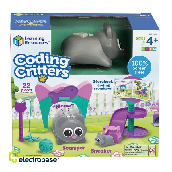 Coding Critters Scamper & Sneaker Learning Resources LER 3081 фото 4