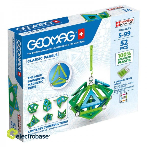 Classic Panels Recycled 52-piece GEOMAG GEO-471 image 4