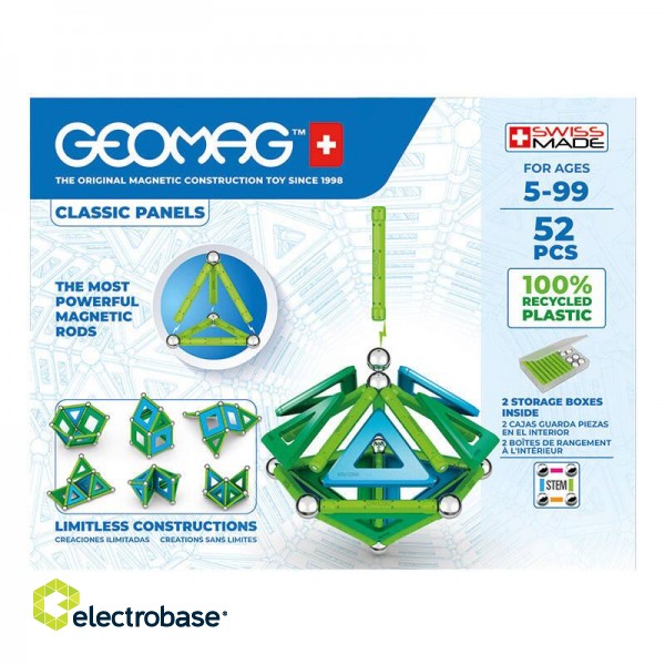 Classic Panels Recycled 52-piece GEOMAG GEO-471 image 8