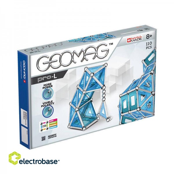 Magnetic Pro-L Panels 110 pieces GEOMAG GEO-024 image 5