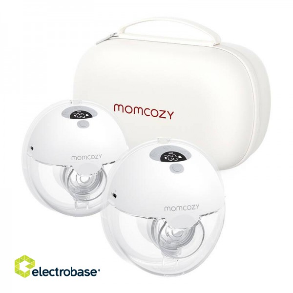 Double Breast Pump Momcozy M5 (White) BP078-GR00BA-A image 1