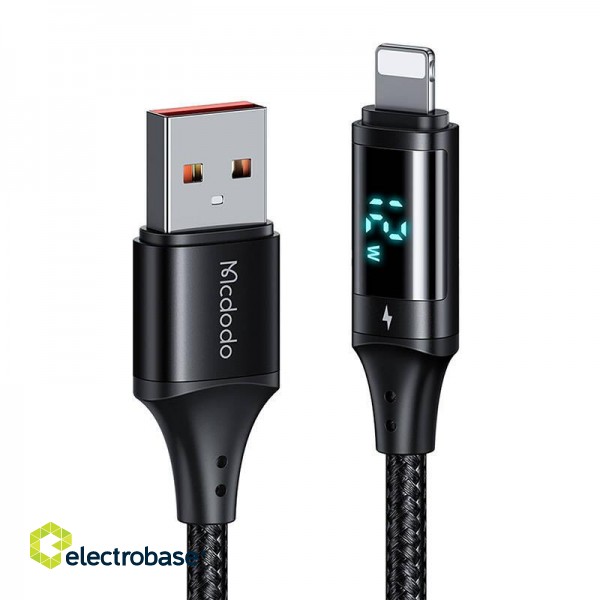 Digital Display USB to Lightning Data Cable Mcdodo CA-1060, 1.2m paveikslėlis 2