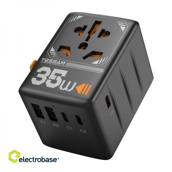 TESSAN TS-WTA02 Travel Adapter фото 1