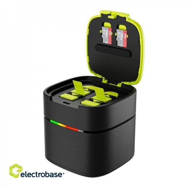 TELESIN Fast charge box +2 battery for GoPro Hero 9/10/11/12 GP-FCK-B11 paveikslėlis 3