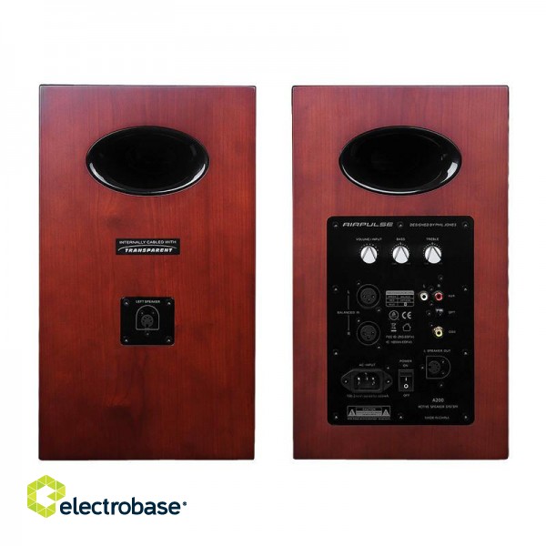 Speakers 2.0 Edifier Airpulse A200 (cherry) фото 4