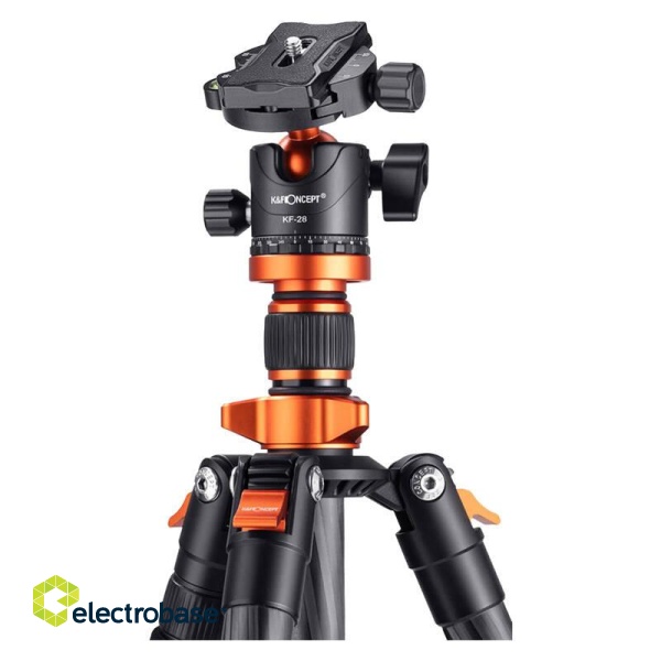 Tripod K&F Concept D254C1+BH-28L фото 1