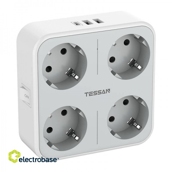 Tessan wall socket TS-302-DE-C