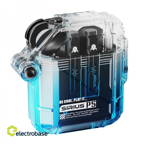 GravaStar Sirius P5 TWS Earbuds Defense Crystal V2 image 3