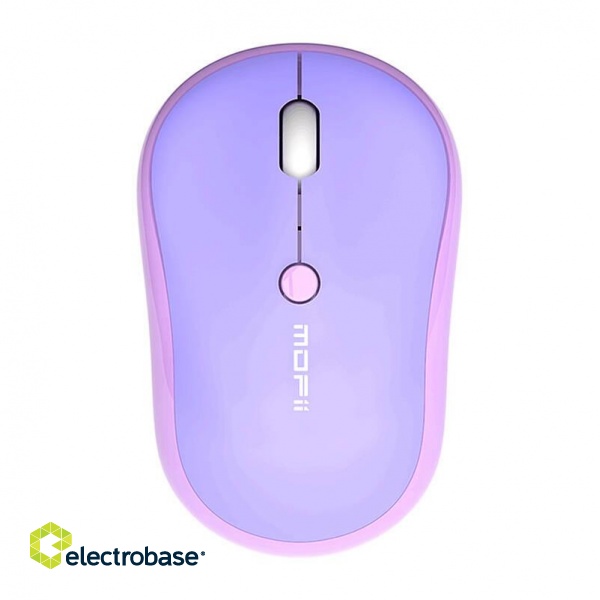 MOFII M5DM Wireless Mouse (Purple) image 1