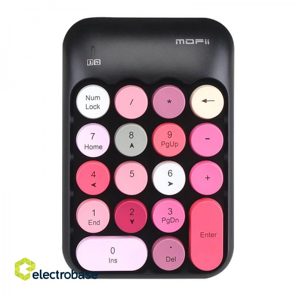 MOFII Wireless Numeric Keypad  X910 Black+Red image 1