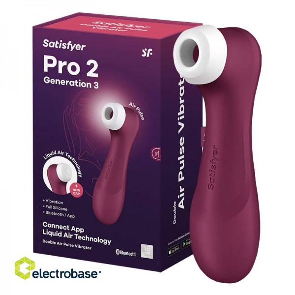 Clitoral Massager with App Satisfyer Pro 2 Generation 3 (red) фото 2