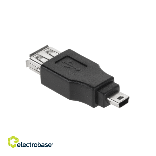 SALE // Złącze wtyk mini usb 5P/gniazdo USB typ A