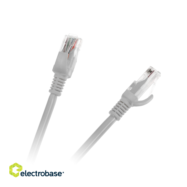 LAN tinklai // Komutaciniai - jungiamieji laidai // Patchcord kabel UTP 8c wtyk-wtyk 15m CCA RX