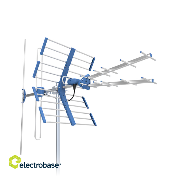 TV ja kodukino // TV antennid // Antena TV DVB-T/T2 VHF/UHF TT W21 Gold COMBO 5G Protected Telkom Telmor image 1