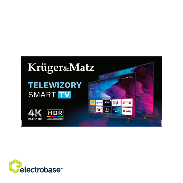SALE // Baner Kruger&amp;Matz - Telewizory Smart TV (200 x 100 cm)