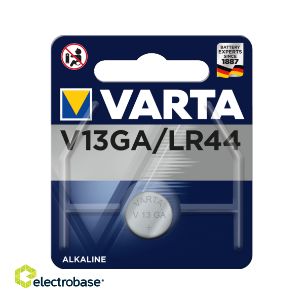 Baterijas, akumulatori, barošanas bloki un adapteri // Baterijas un lādētāji uz pasūtījumu // Bateria VARTA AG13/LR44