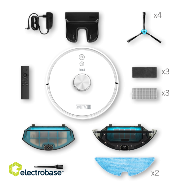 Vacuum cleaners and cleaning devices // Vacuum cleaners // Robot sprzątający TEESA SMART VAC PRO image 8